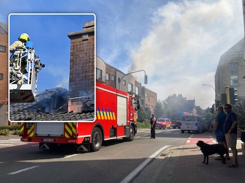 Woning onbewoonbaar na hevige brand in Grimbergen
