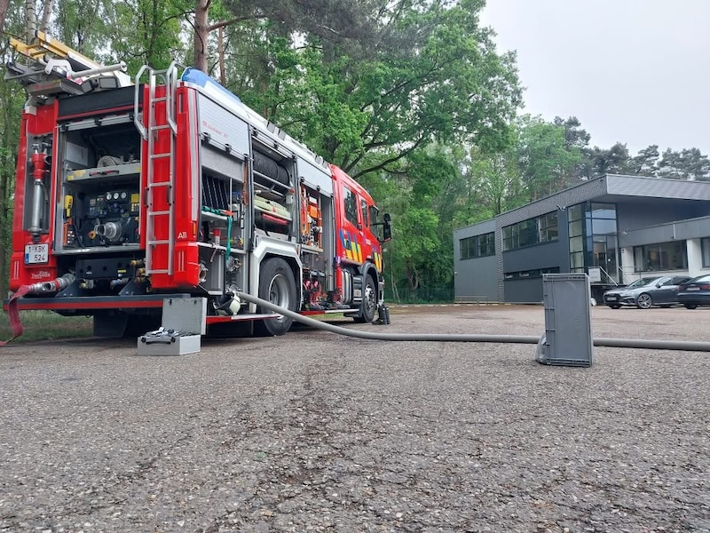 The fire brigade at Kanigen Works Benelux in Genk.