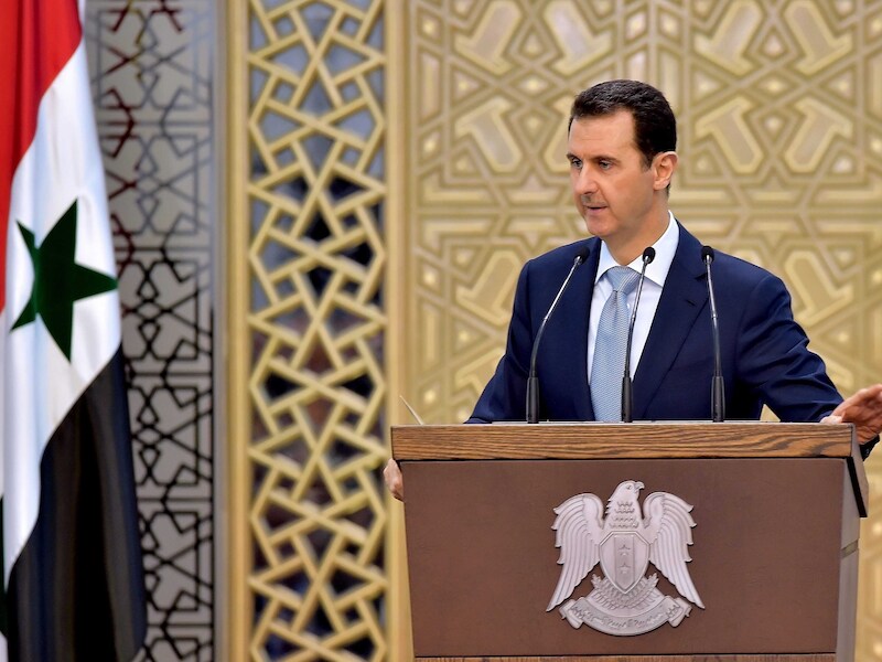 De Syrische president Bashar al-Assad.
