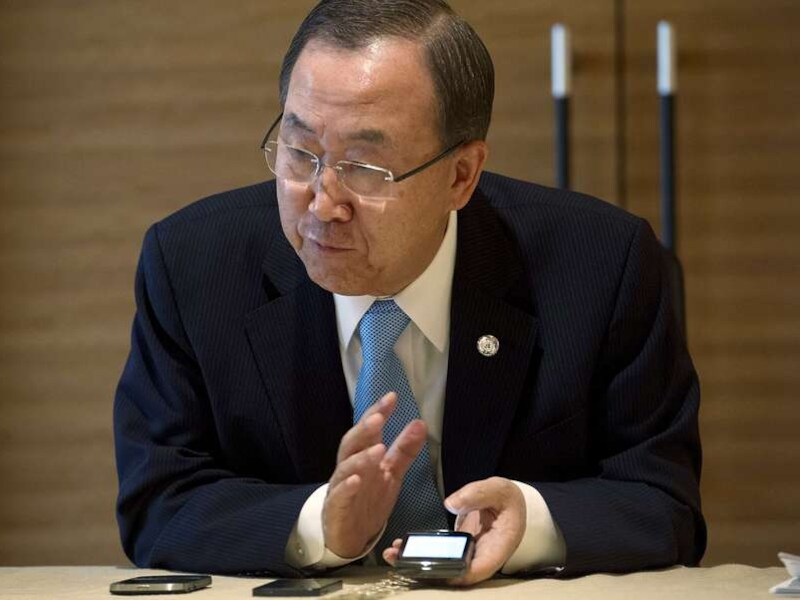 Ban Ki-moon.