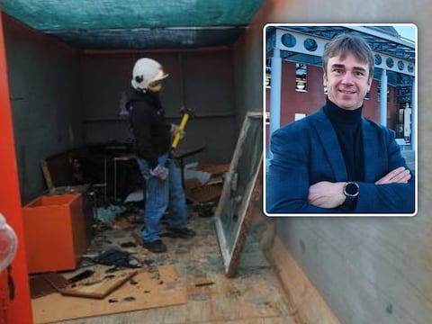 Rage room, Inzet: Schepen Miguel Gheysens.