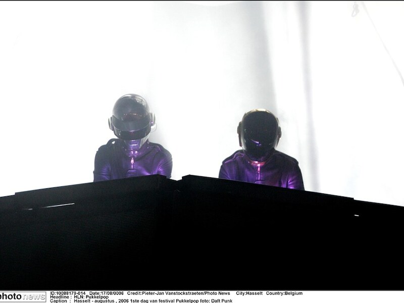 Daft Punk in 2006 op Pukkelpop.