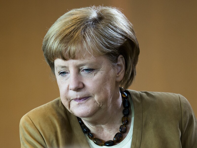 Angela Merkel ontvangt straks Mario Monti.