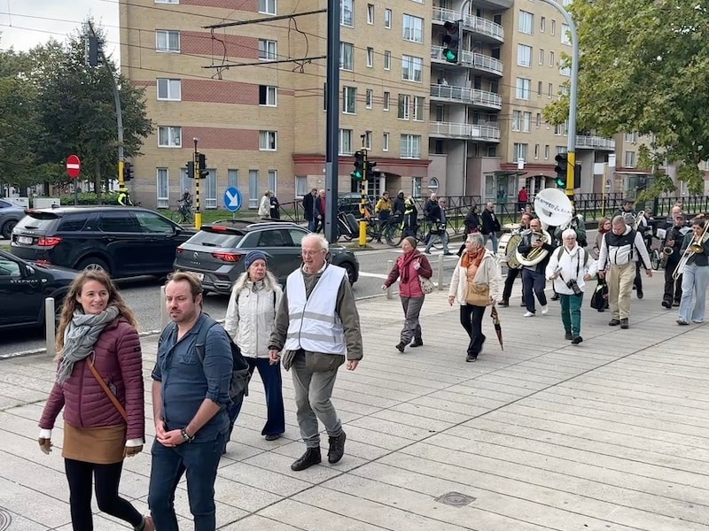 Herdenking van 30 jaar witte mars in Gent