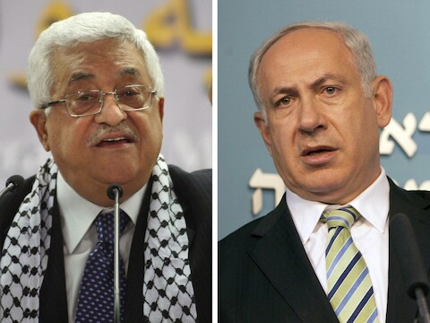 Abbas en Netanyahu