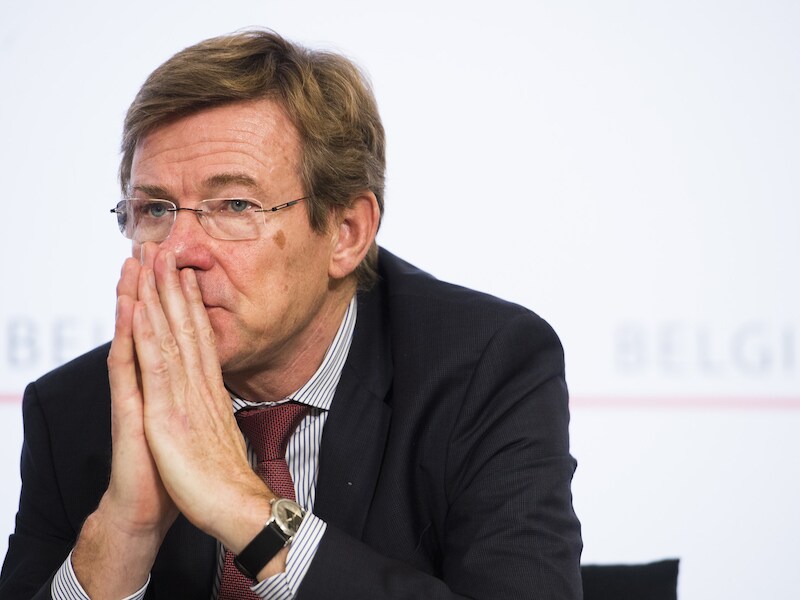Minister van Financiën Johan Van Overtveldt (N-VA).