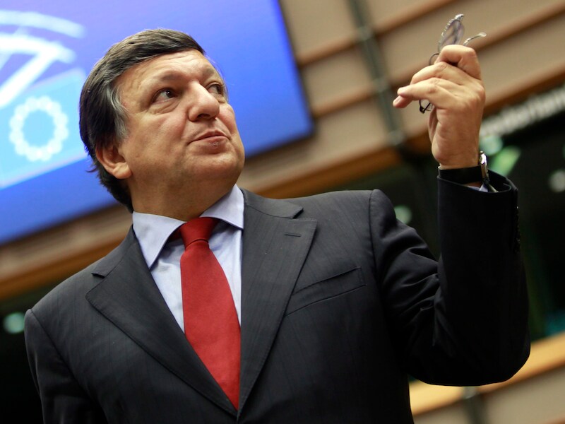Jose Manuel Barroso, voorzitter van de Europese Commissie.