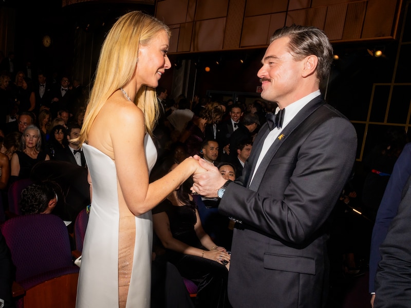 Gwyneth Paltrow en Leonardo DiCaprio. 