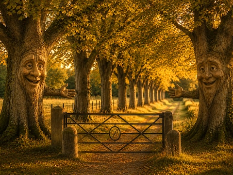 Boomverzorger neemt wandelaars mee langs monumentale dreef in Gestel op Open Monumentendag