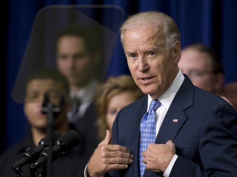 De Amerikaanse vicepresident Joe Biden.