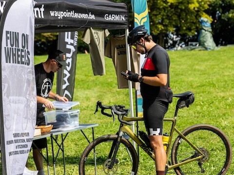 De graveltocht is een vaste activiteit op Mollekensfest in Herent.