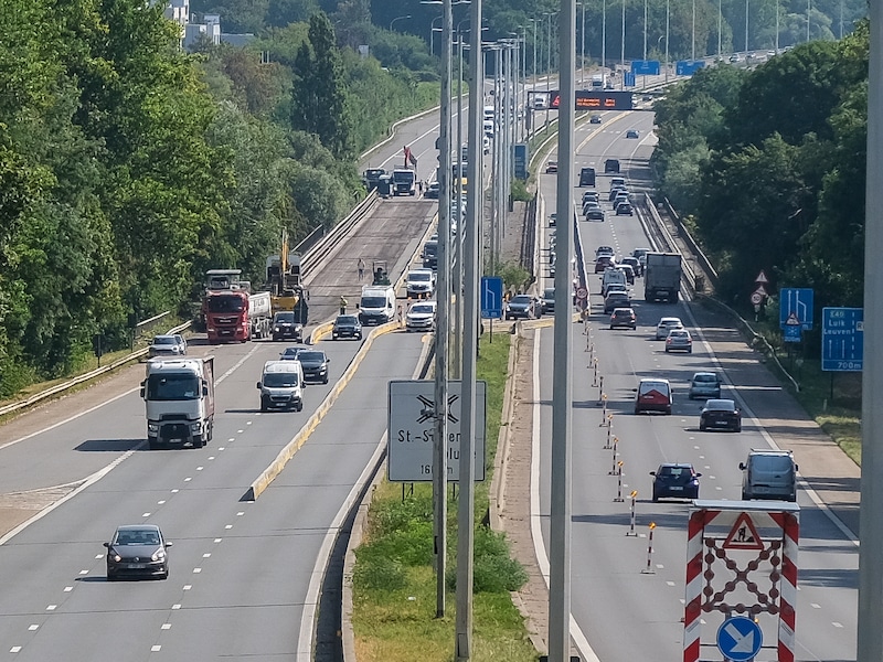 De E40 blijft dit weekend open