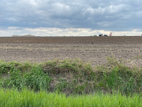 Archiefbeeld - het oude Repaq-stort doet vandaag dienst als landbouwgrond 