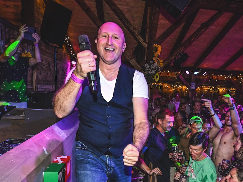 Yves Segers zorgt overal voor ambiance.