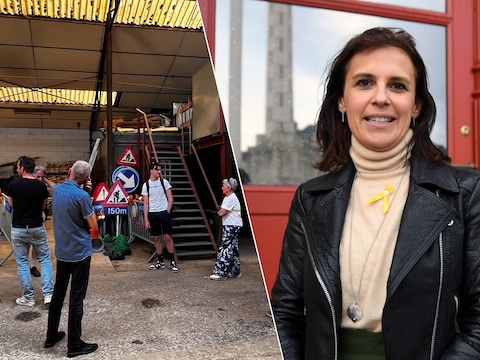 Technische loods tielt-winge / Katrien Houtmeyers