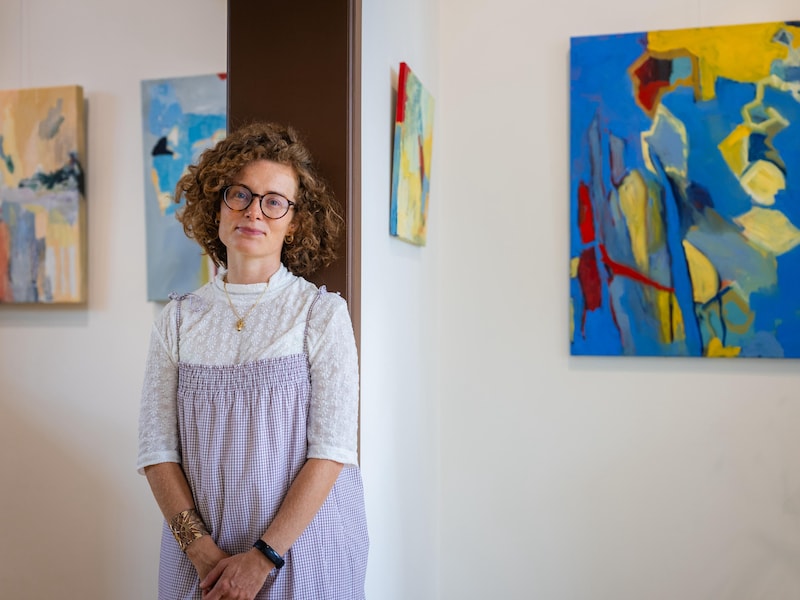Delphine Lebrun laat landschappen los in nieuwe expo in Gent: “Ik landde in pure abstractie”