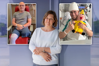 Patrick (57) verloor een been, Joke (47) kreeg een nier van haar man en Morgan (34) overleefde een hersentumor: toch staan ze weer op de werkvloer