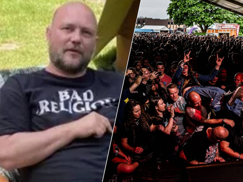Harmen zakt plots in elkaar op metalfestival, nabestaanden ontroerd door crowdfunding die 20.000 euro oplevert voor droomafscheid