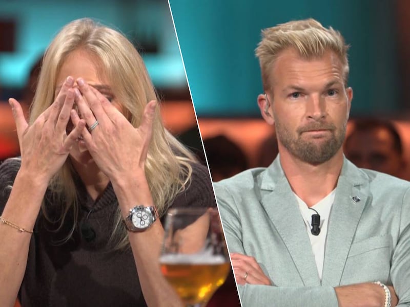 Annelien Coorevits haastte zich snel naar huis: onze journalist voelde haar gêne in de allereerste ‘Happy Hour’ van Ruben Van Gucht