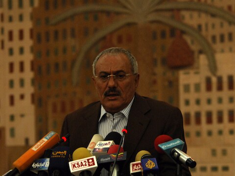 President Ali Abdullah Saleh.