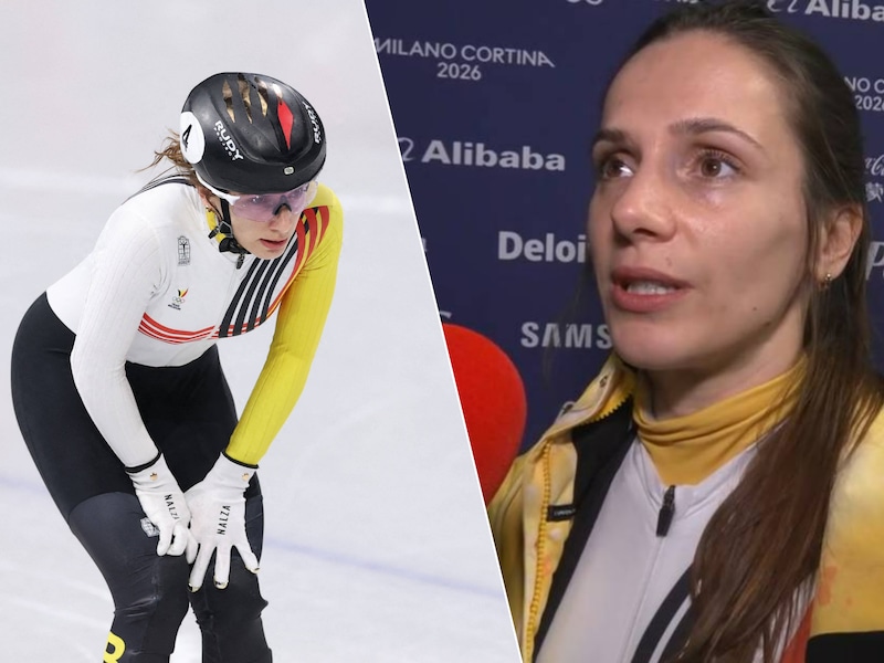 “Beschaamd over fout die ik maakte”: Hanne Desmet is streng voor zichzelf na botsing en uitschakeling in halve finale shorttrack