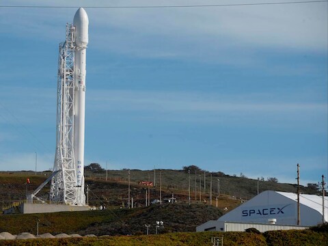 Een Falcon 9-raket van SpaceX. (archieffoto)
