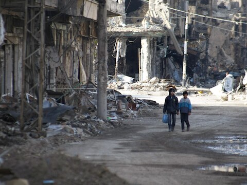 De jihadisten controleren 60 procent van Deir Ezzor, waar nu nog 200.000 mensen wonen.