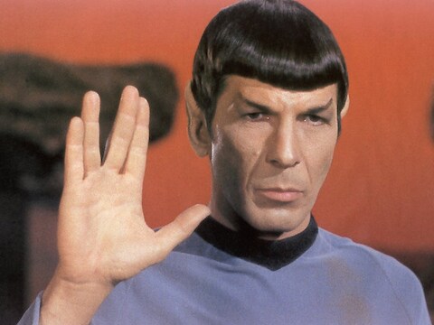 Leonard Nimoy als Mr. Spock.