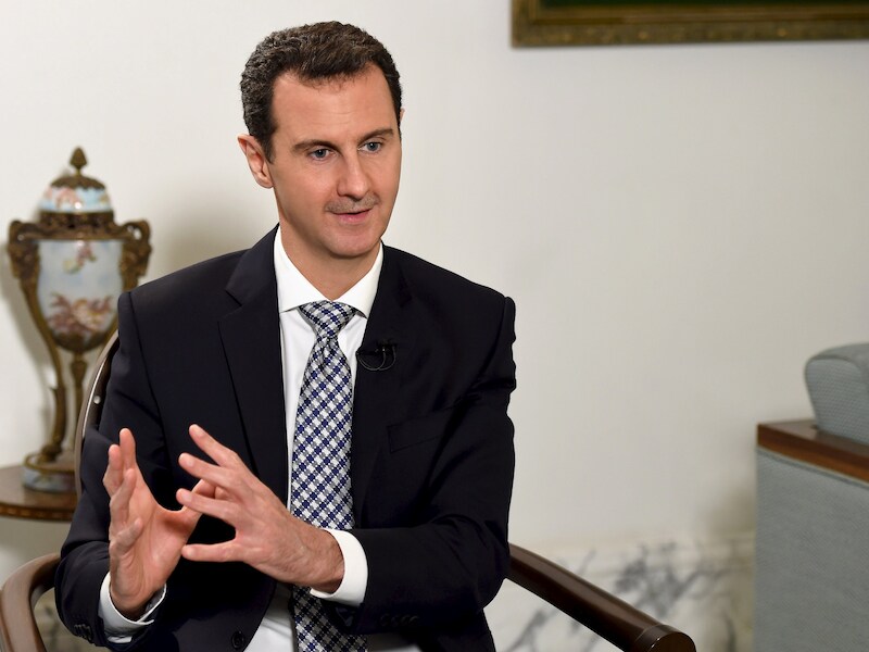 De Syrische president Bashar al-Assad.