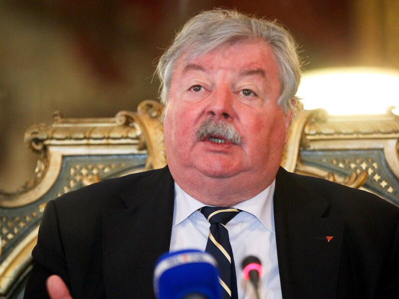 De burgemeester van Brussel Freddy Thielemans.