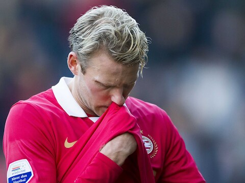 Ola Toivonen vertrekt uit Eindhoven.