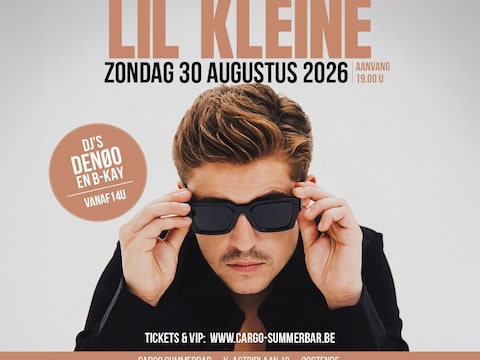 Lil Kleine treedt op in Cargo Summerbar