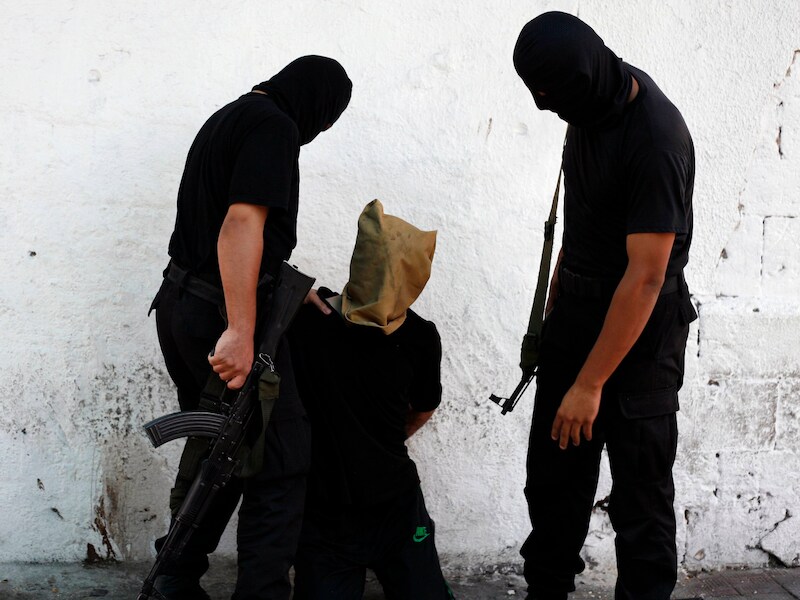 Vanmiddag executeerde Hamas 18 vermoedelijke collaborateurs.