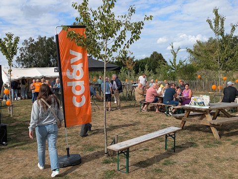 De eerste familiedag van cd&v Haaltert vond vorig jaar plaats in het Vondelhof in Denderhoutem.