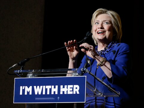 Hillary Clinton.