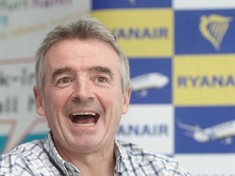 Michael O'Leary, CEO van Ryanair.