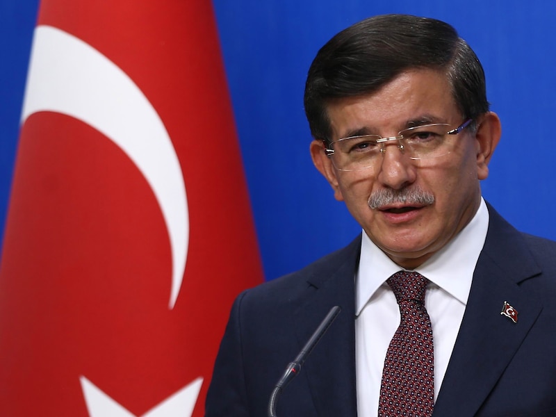 Ahmet Davutoglu.