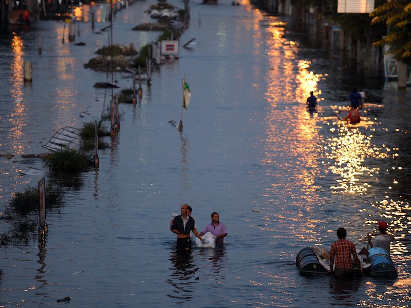 Door een stijging van de zeespiegel zou Bangkok tegen 2030 overstroomd kunnen zijn.