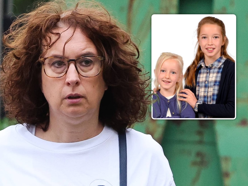 Schooldirectrice Machteld Van Asbroeck kwam vandaag getuigen over Maud (8) en Ona (5).