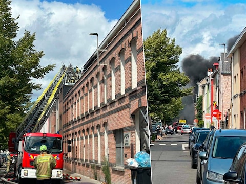 Brand in de Kaarderijstraat, Brugsepoort.