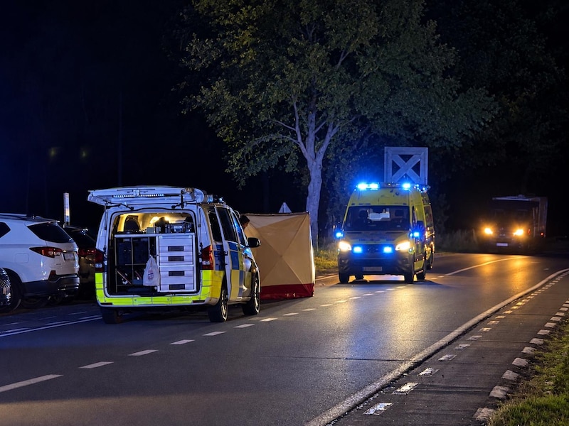 In de Wellingstraat in Beernem werd donderdagavond ter hoogte van De Bolzak een fietser gegrepen door een wagen. 