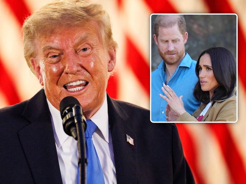 Donald Trump richt zijn pijlen alweer op Harry en Meghan: “Ze waren vreselijk tegenover William”