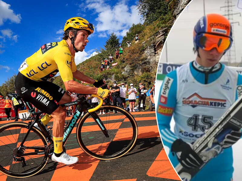 Back to the roots: de unieke omscholing van Roglic van schansspringer tot Tourfavoriet, met verschrikkelijke crash als keerpunt