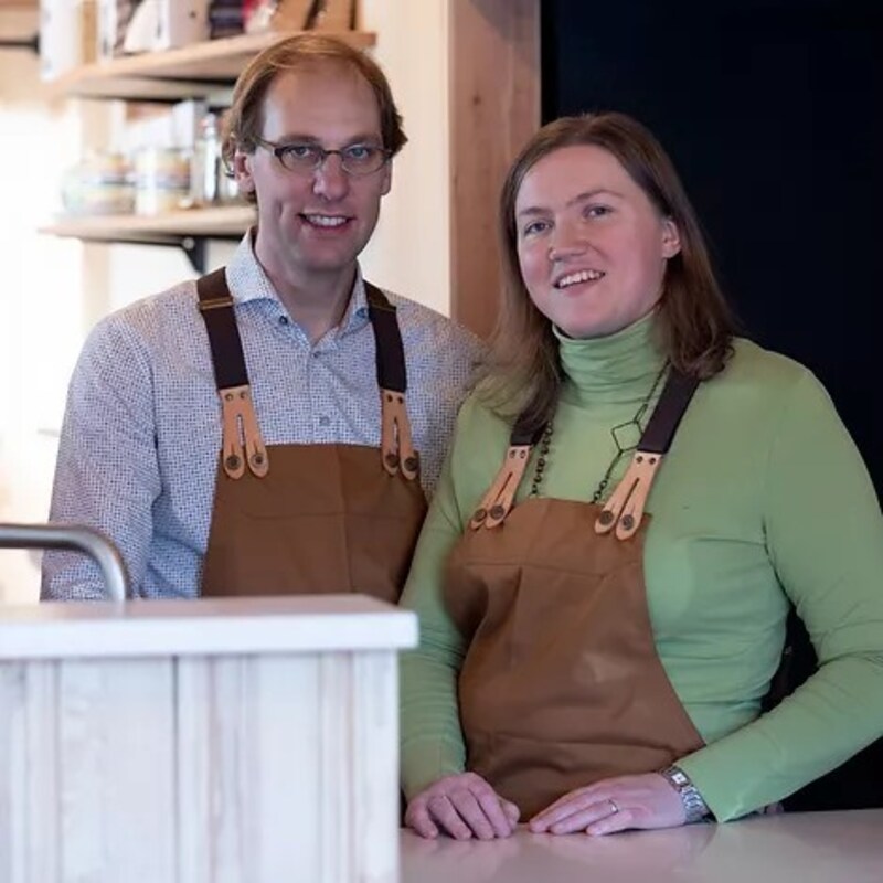 Thomas Huyghe en Evelien Ghistelinck: in Wortegem neergestreken door de E17.