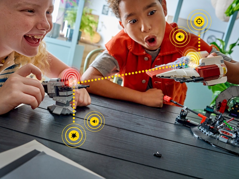 Een van de nieuwe LEGO-sets die een of meerdere SMART-stenen bevatten.