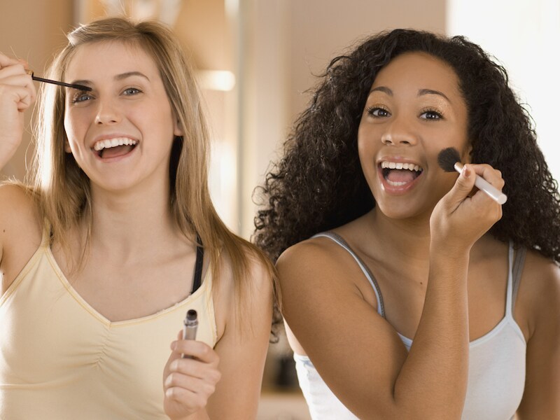 Make-up delen doe je beter niet.
