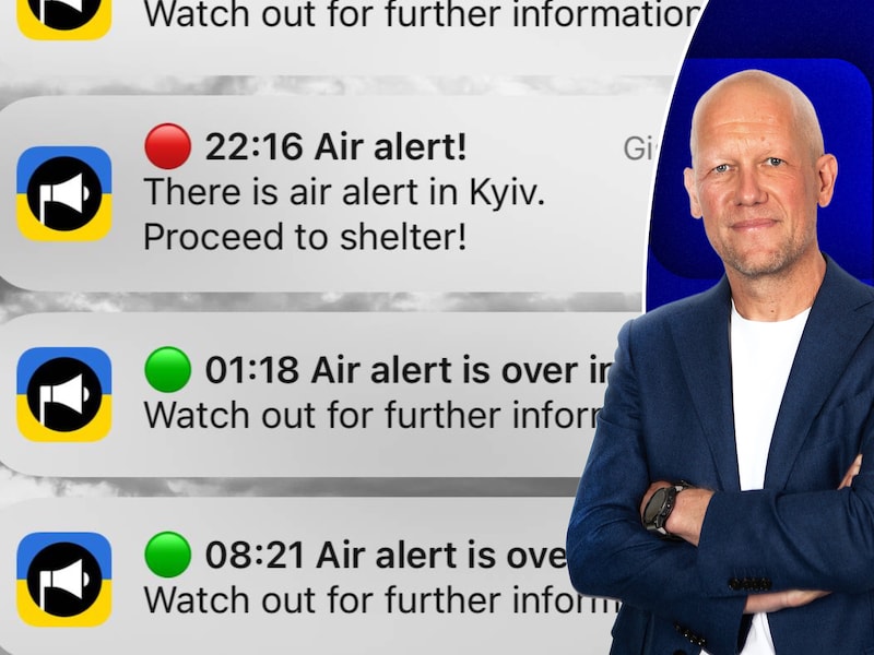 De Oekraïense 'Air Alert!’-app waarschuwt burgers bij een mogelijke raketaanval