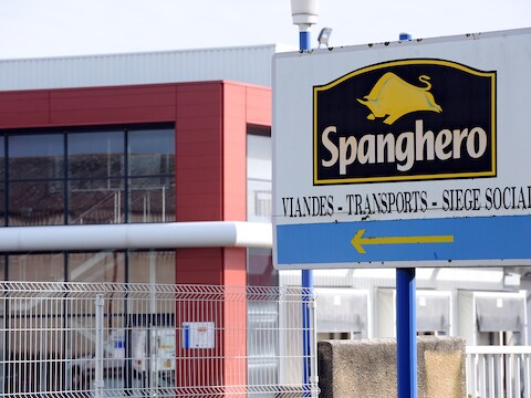 Het Franse voedselverwerkingsbedrijf Spanghero als een draaischijf binnen het paardenvleesschandaal.