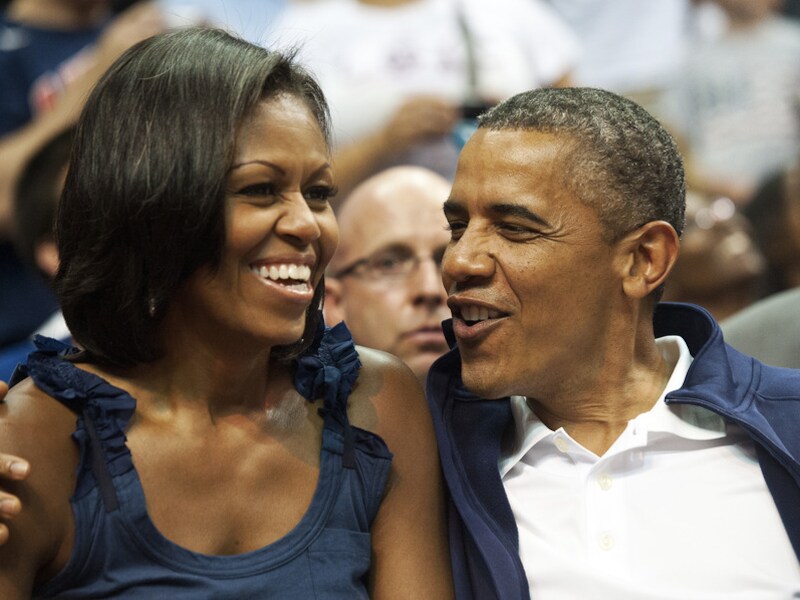 Michelle en Barack Obama.