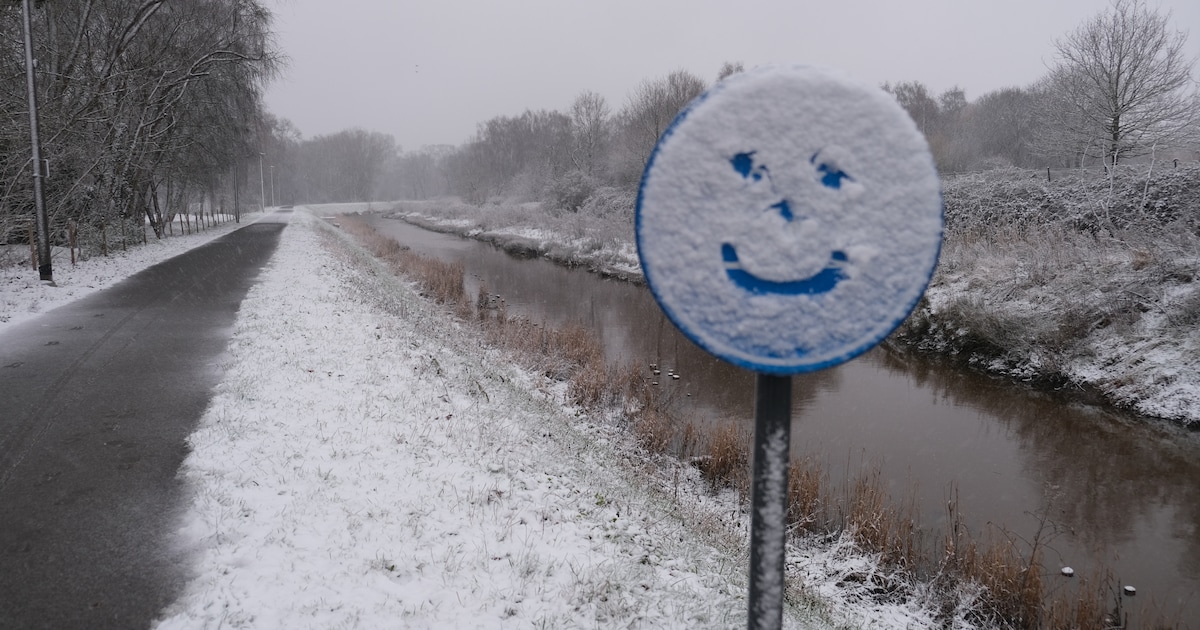 KIJK. Sneeuw legt Mechelen onder een winters dekentje